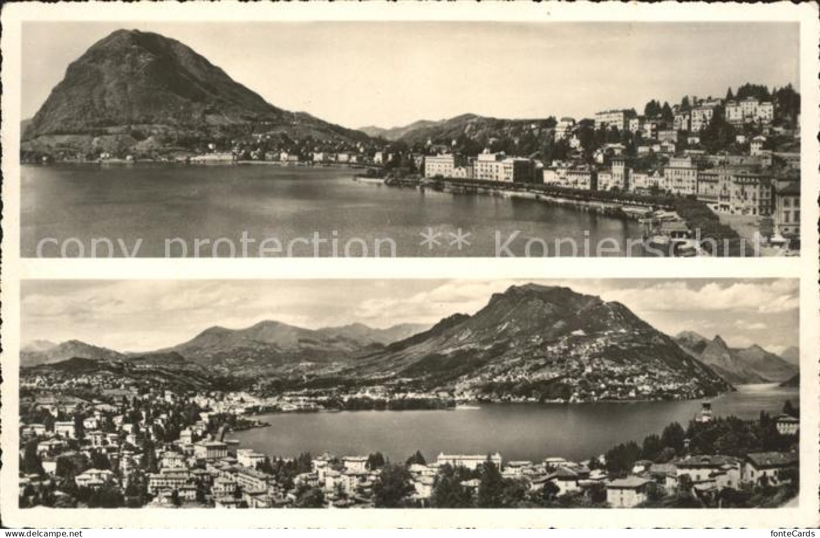 11636474 Lugano TI Panorama Lugano - Autres & Non Classés