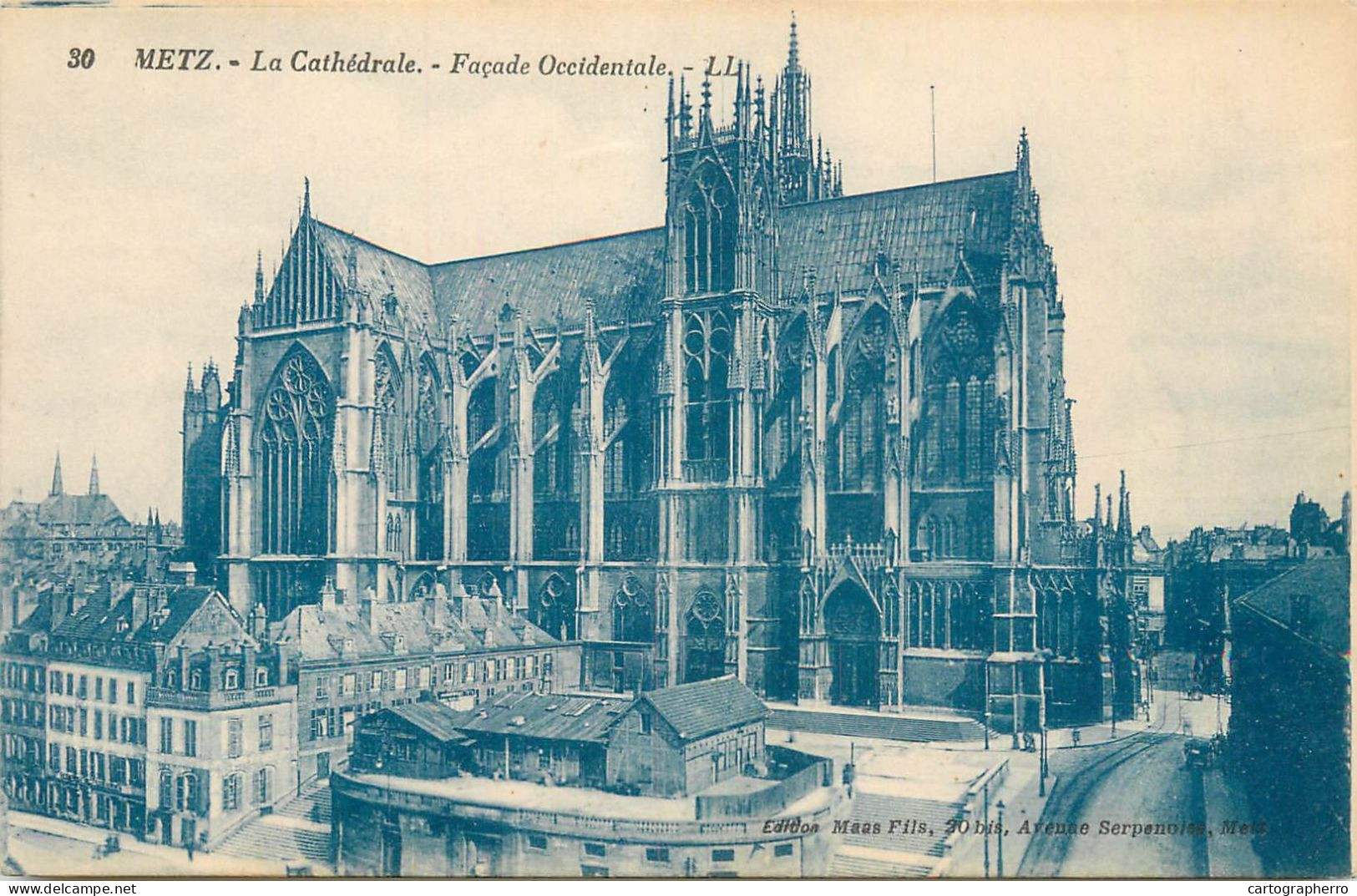 CPA France Metz Cathedrale - Metz