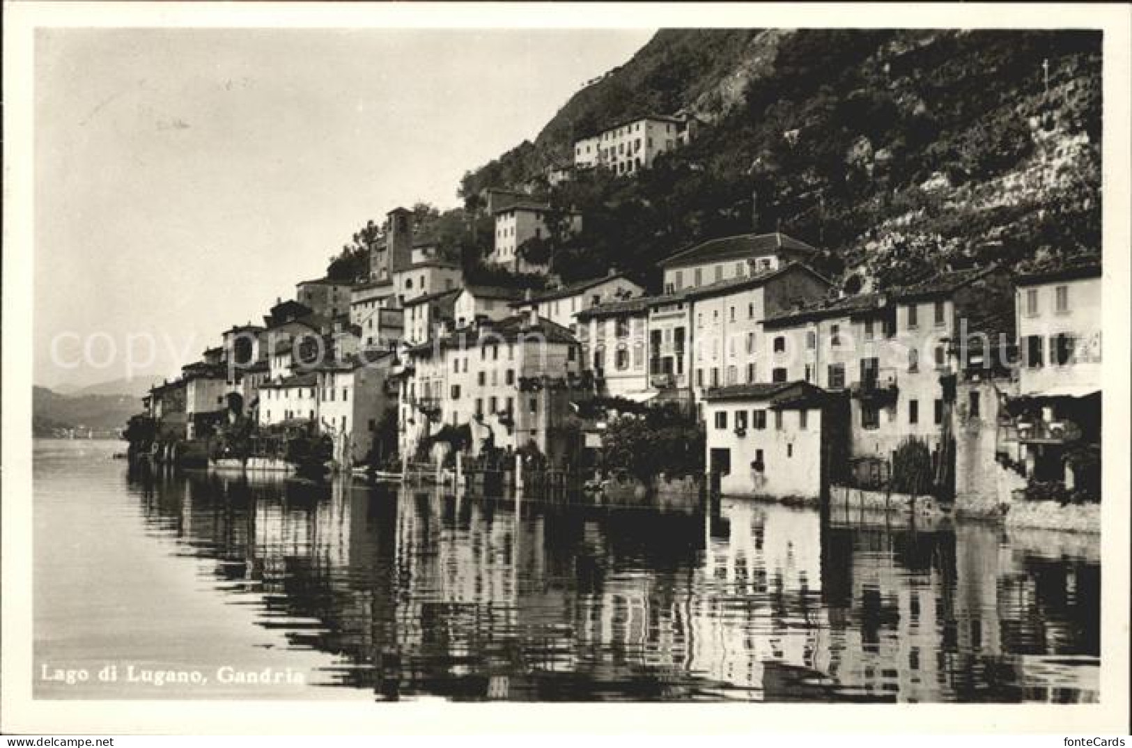 11636458 Gandria Lago Di Lugano Seepanorama Gandria - Sonstige & Ohne Zuordnung