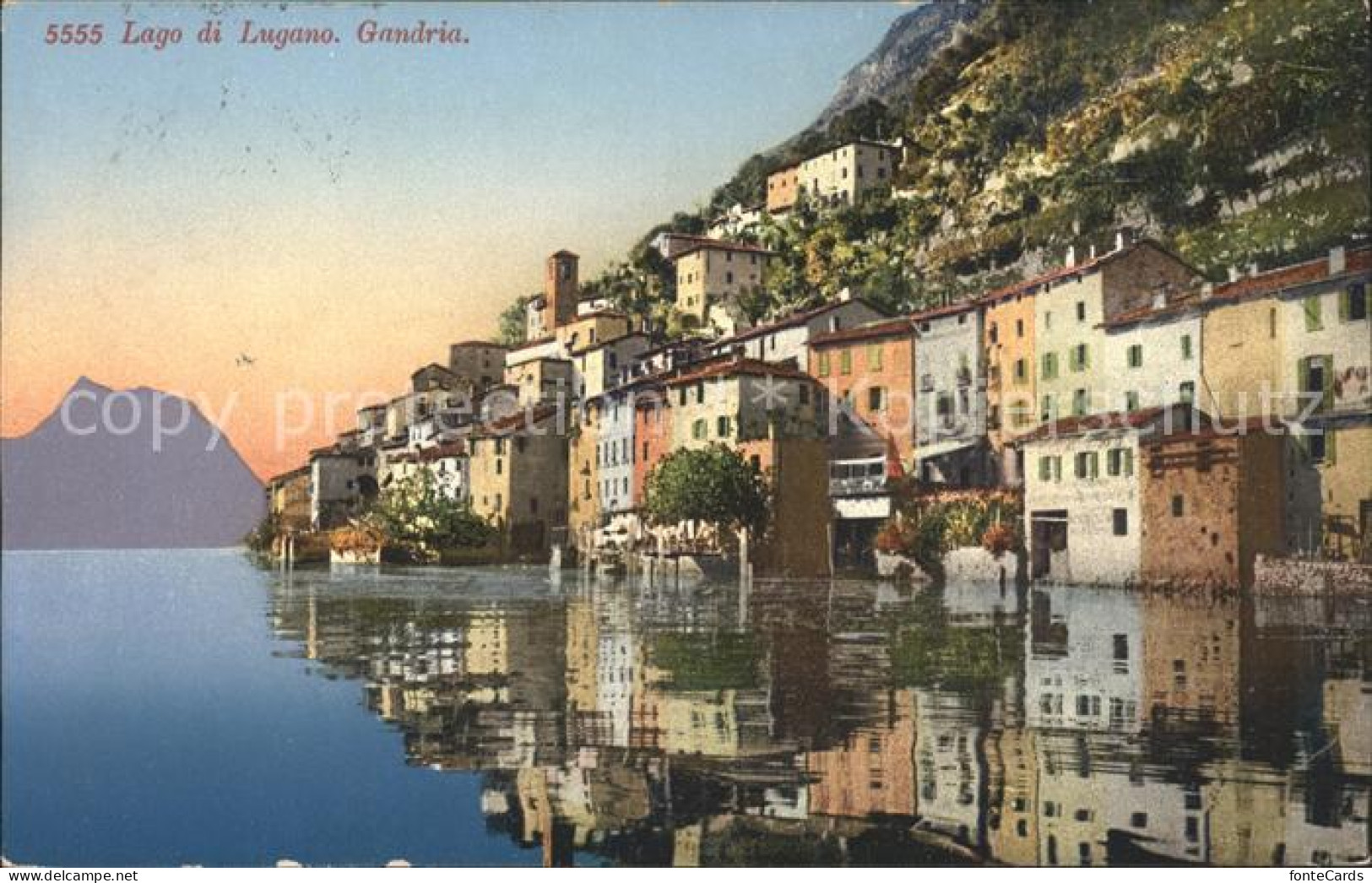 11636456 Gandria Lago Di Lugano Seepanorama Gandria - Autres & Non Classés