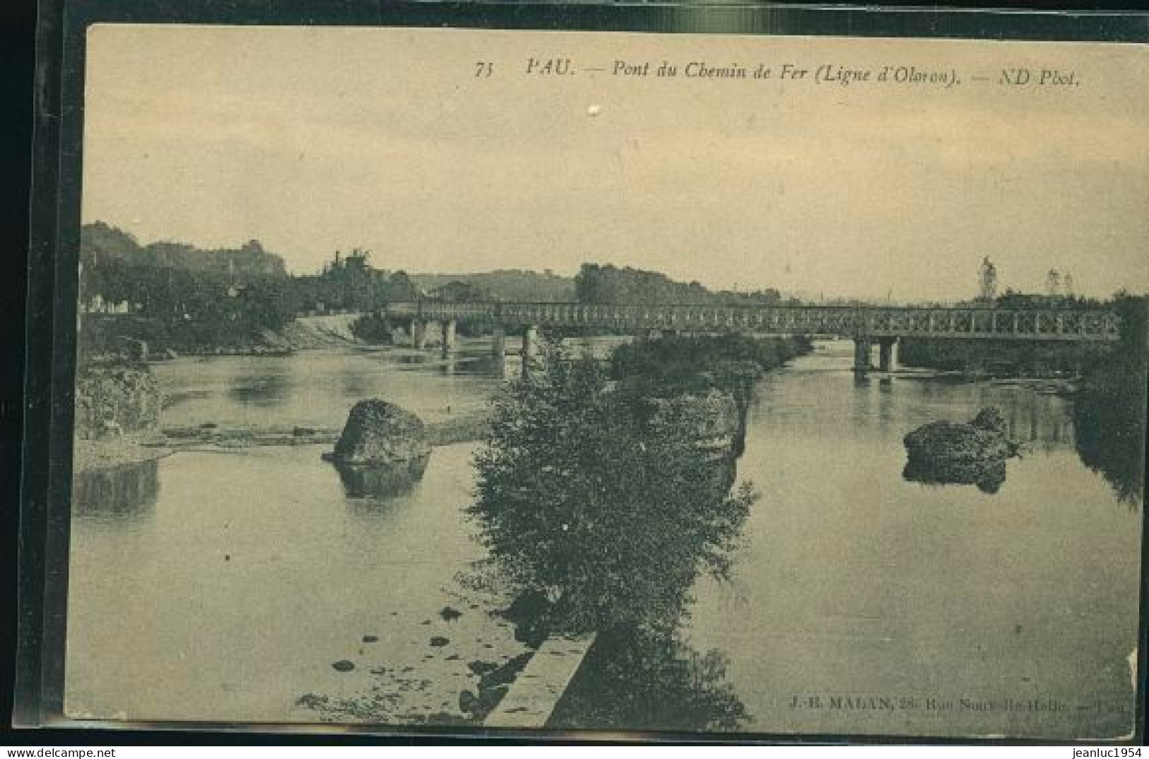 PAU PONT DU CHEMIN      (    Mes Cartes Ne Sont Pas Jaunies ) - Pau