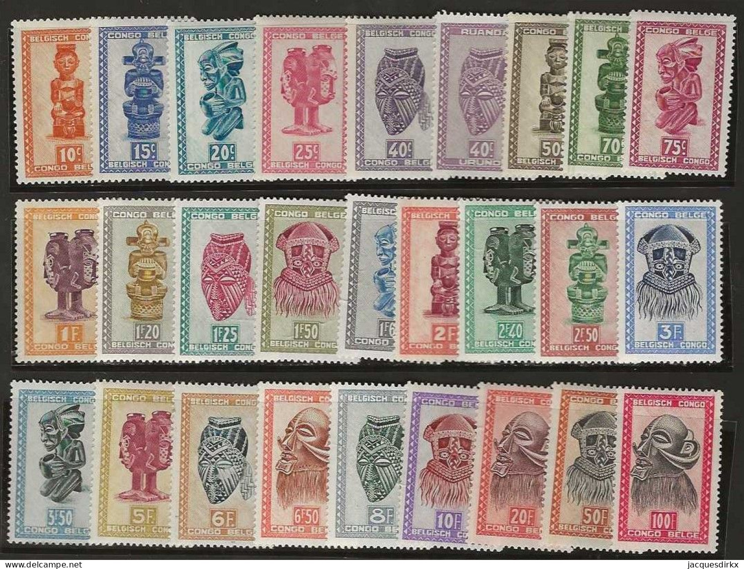 Congo   .   OBP    .    277/295  .    **      .  Postfris  .   /   .   Neuf Avec Gomme Et SANS Charnière - Unused Stamps