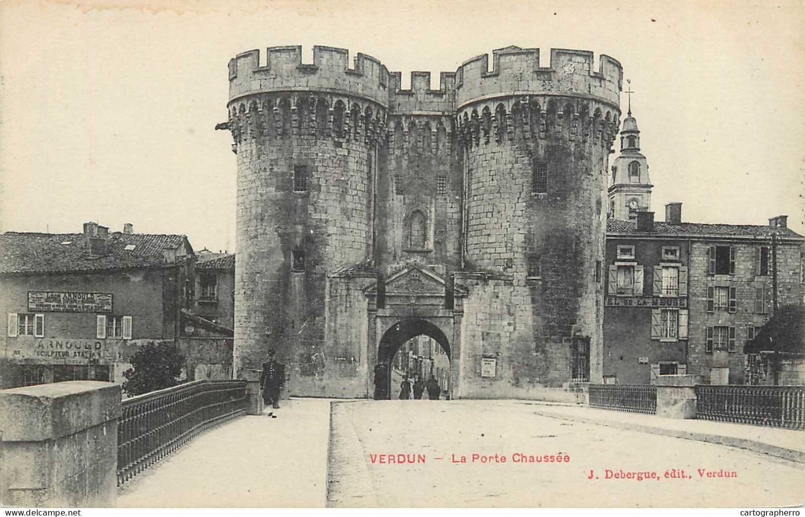 CPA France Verdun La Porte Chausse - Douaumont