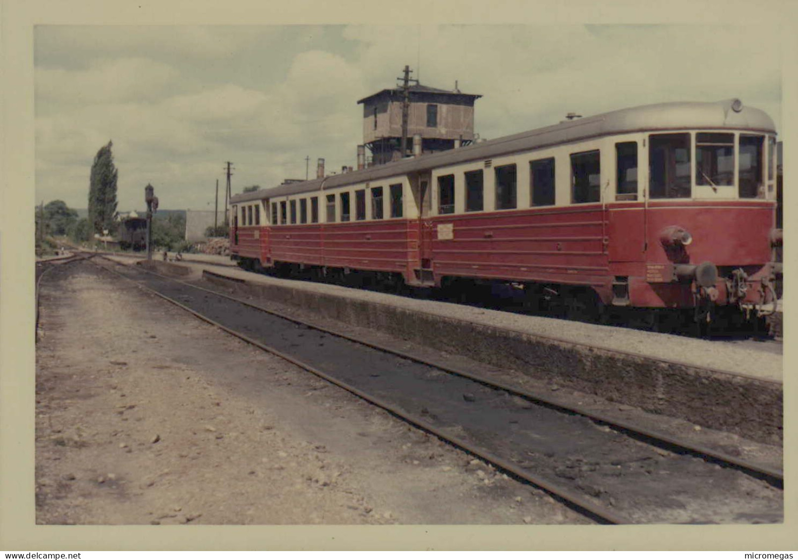 Moselbahn Autorail VT 10 En Gare De Andel - Photo 12,5 X 9 Cm. - Trenes