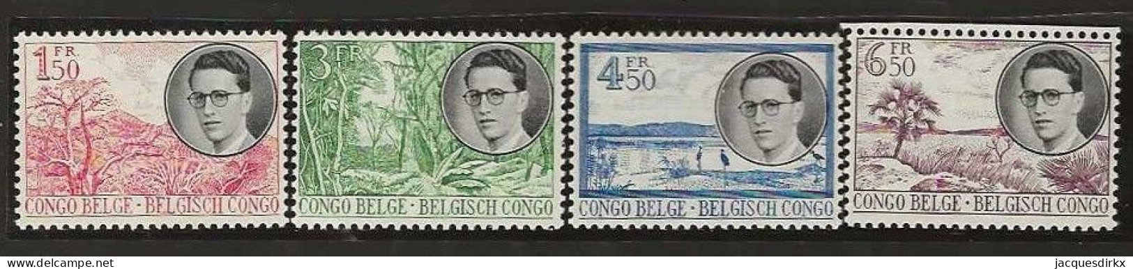 Congo   .   OBP    .    333/336    .    **      .  Postfris  .   /   .   Neuf Avec Gomme Et SANS Charnière - Unused Stamps