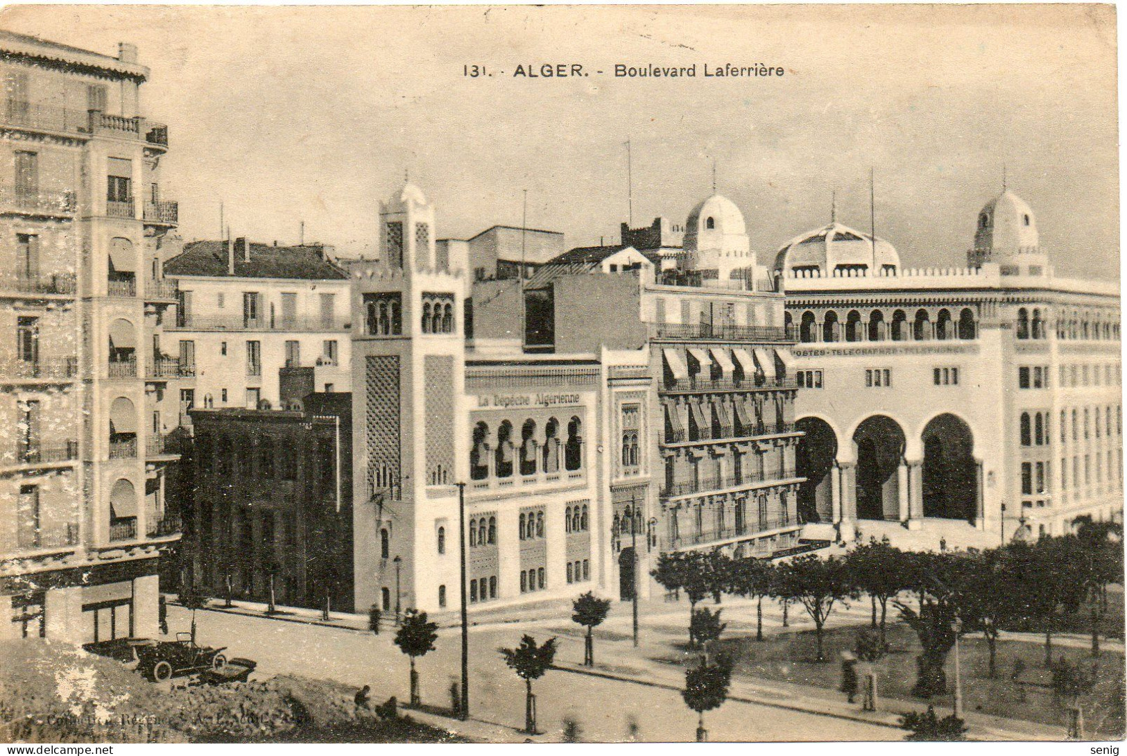 ALGERIE - ALGER - 131 - Boulevard Laferrière - Collection Régence A. L. édit. Alger (Leroux) - - Annaba (Bône)