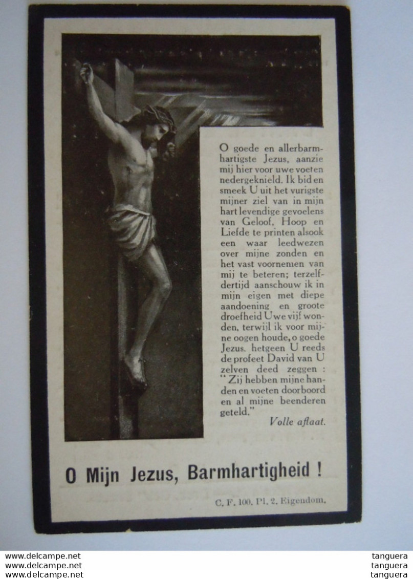 Doodsprentje Daniel Eltgeroth Reckheim 1882 1918 Echtg Leonia Geurts - Devotion Images