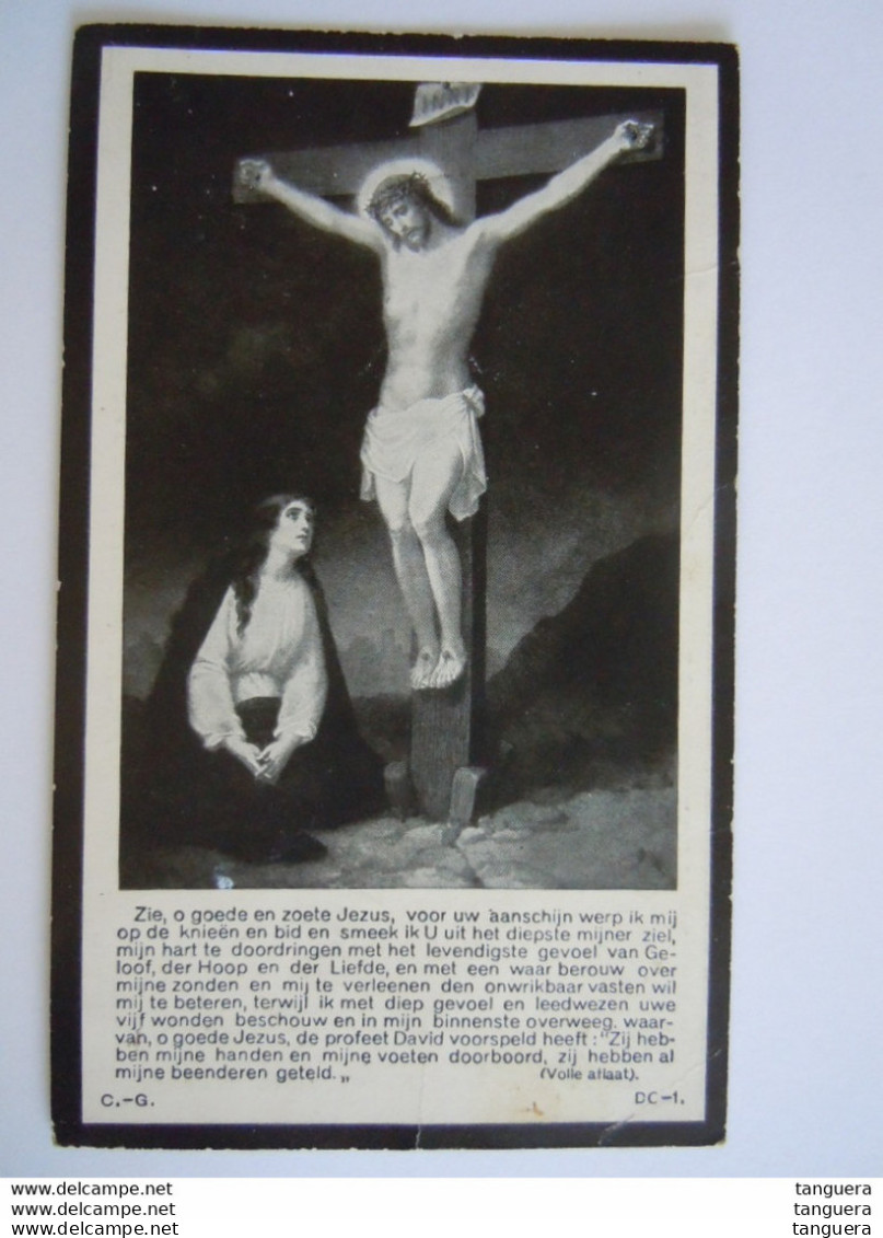 Doodsprentje Maria-Margaretha Froidmont Millen 1890 1918 Echtg Frans Darcis - Devotion Images
