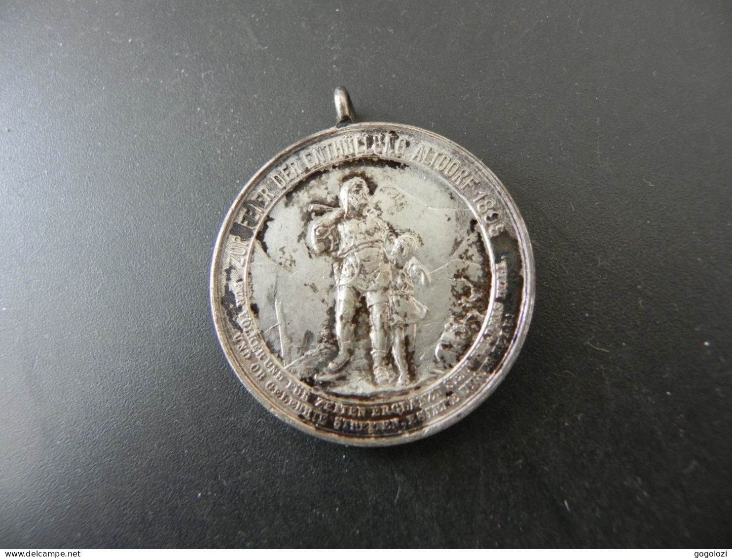 Medaille Medal - Schweiz Suisse Switzerland - Zur Feier Der Enthüllung Des Tell Denkmals Altdorf 1895 - Other & Unclassified