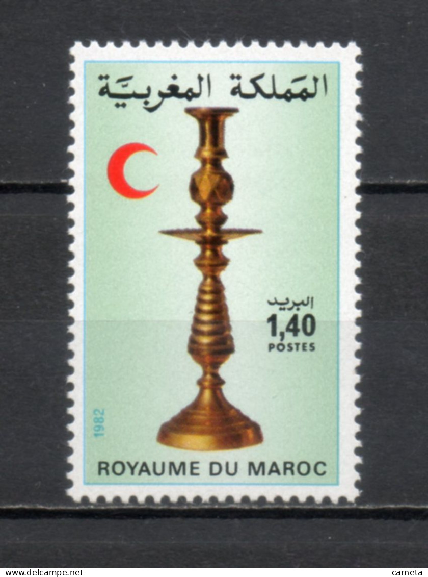 MAROC N°  926   NEUF SANS CHARNIERE  COTE  1.00€      CROISSANT ROUGE - Marruecos (1956-...)