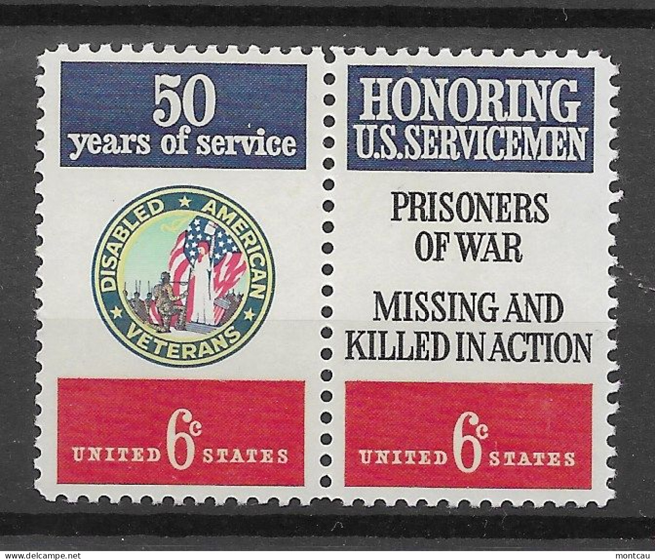 USA 1970.  Servicemen Sc 1421-22  (**) - Unused Stamps