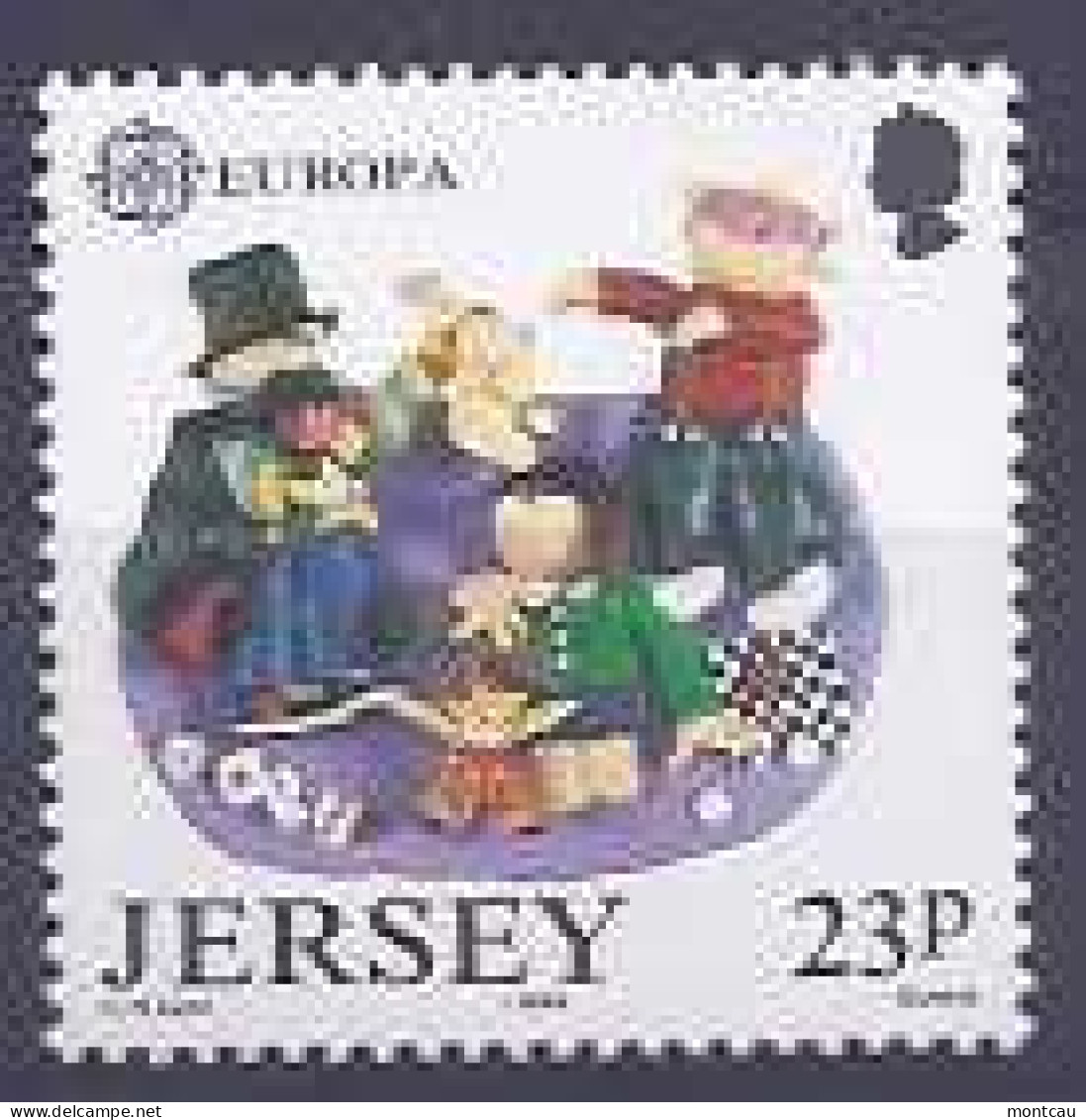Chess Jersey 1989 - Juegos Infantiles - Scacchi