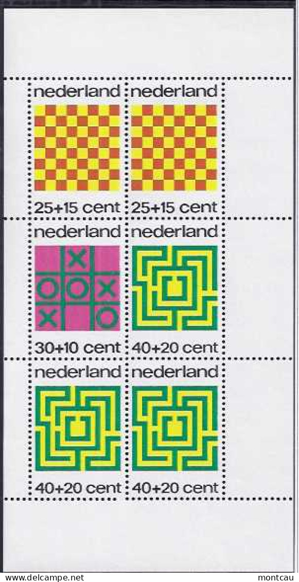 Chess Holanda Nederland Netherlands 1973 - Juegos Infantiles (**) - Ajedrez