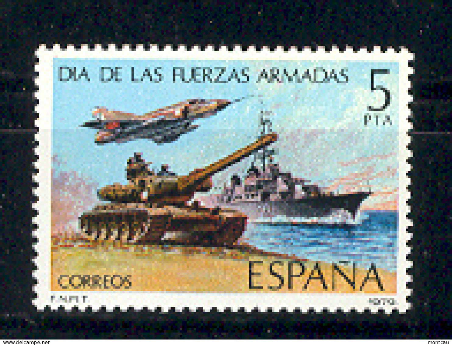 Spain. 1979. Fuerzas Armadas Ed 2525 (**) - Unused Stamps