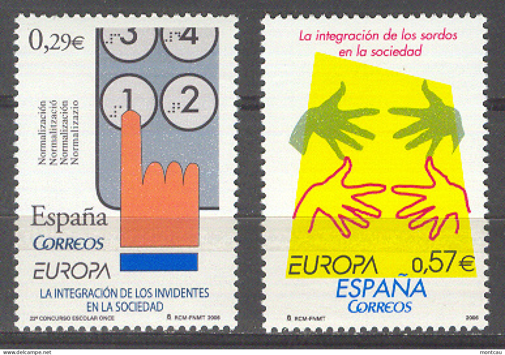 Spain 2006. Europa Ed 4261-62 (**) - Ungebraucht