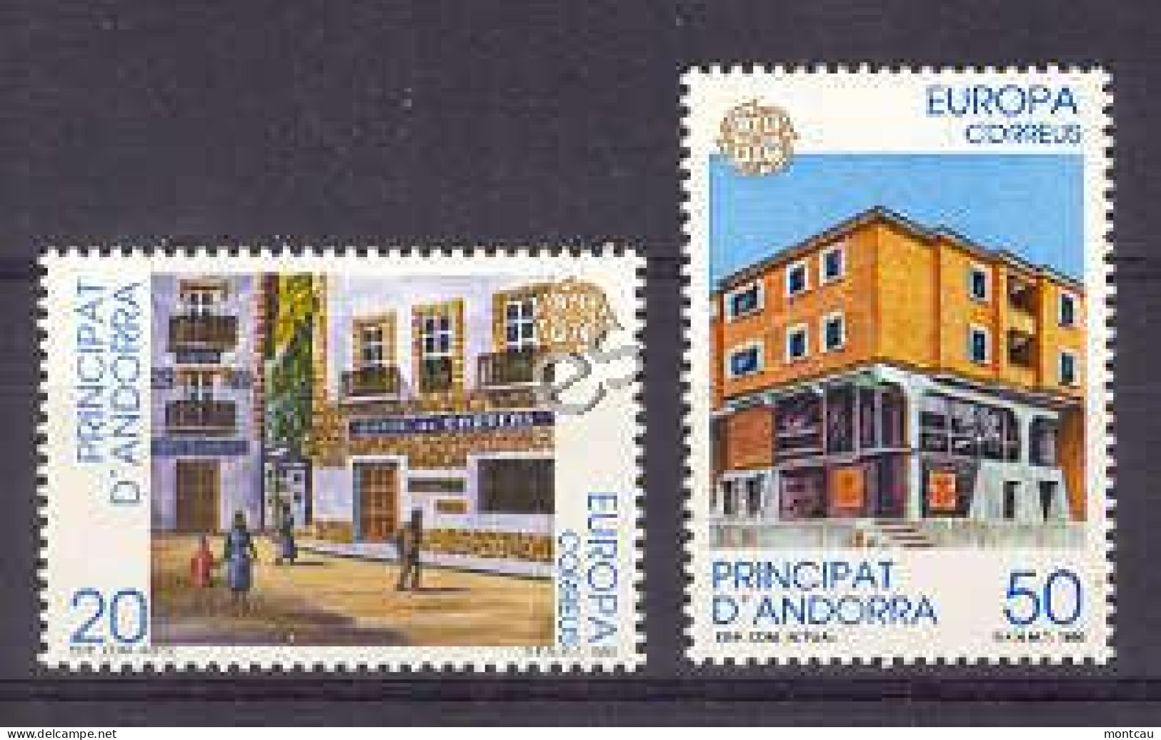 Andorra - 1990, Europa E=218-19 S=205-06 (**) - Unused Stamps