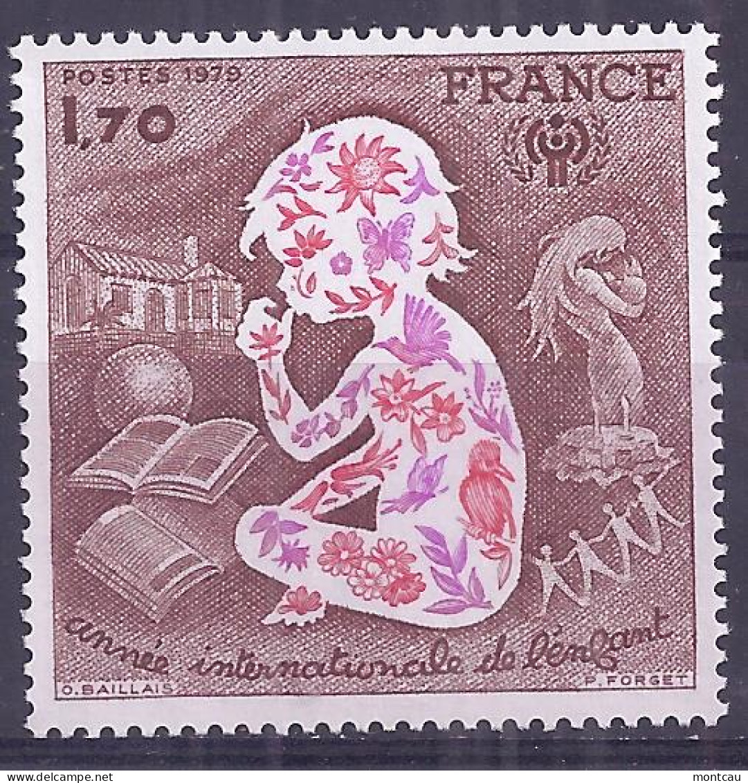 Francia 1979. Año Del Niño YT = 2028 (**) - Unused Stamps