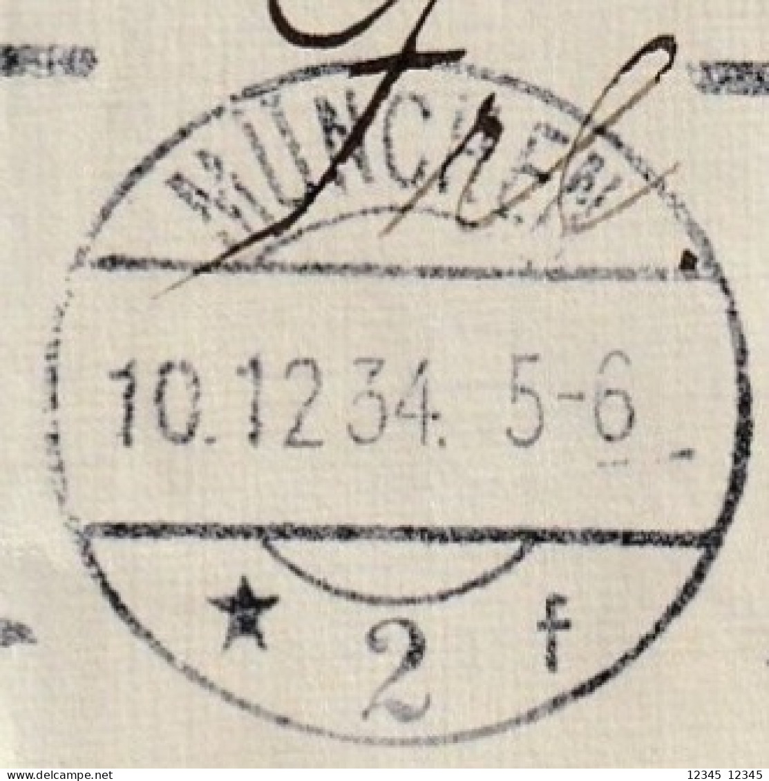 Reich 1934, München - Storia Postale