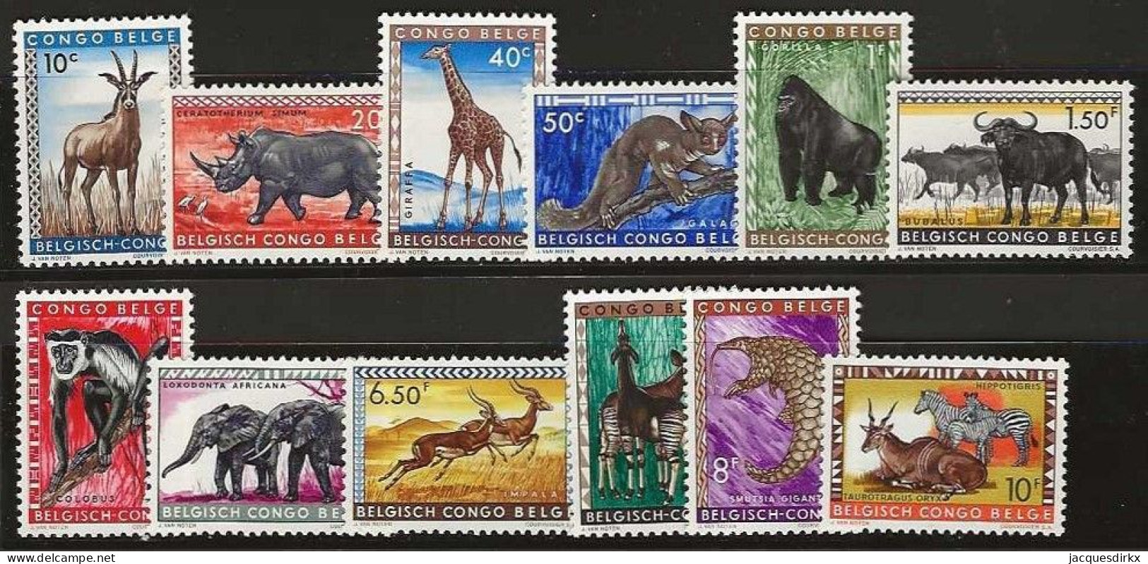 Congo   .   OBP    .    350/361    .    **      .  Postfris  .   /   .   Neuf Avec Gomme Et SANS Charnière - Unused Stamps