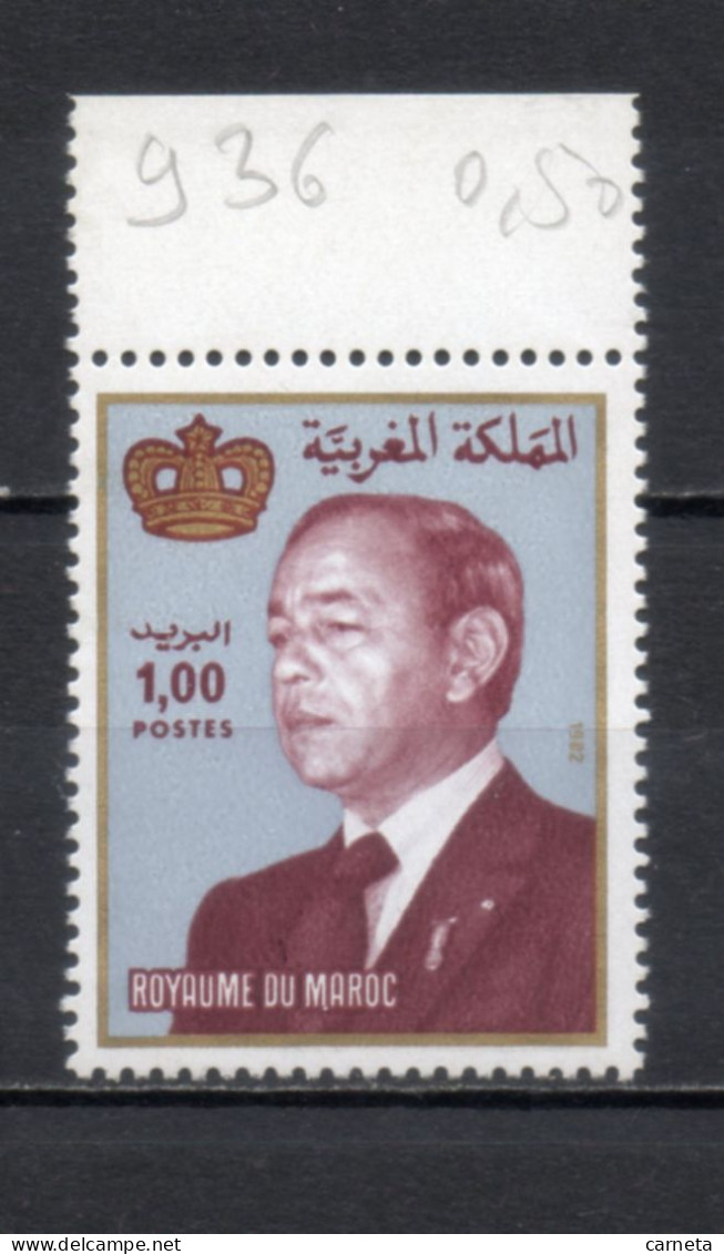 MAROC N°  936   NEUF SANS CHARNIERE  COTE  0.60€     ROI HASSAN II - Marruecos (1956-...)