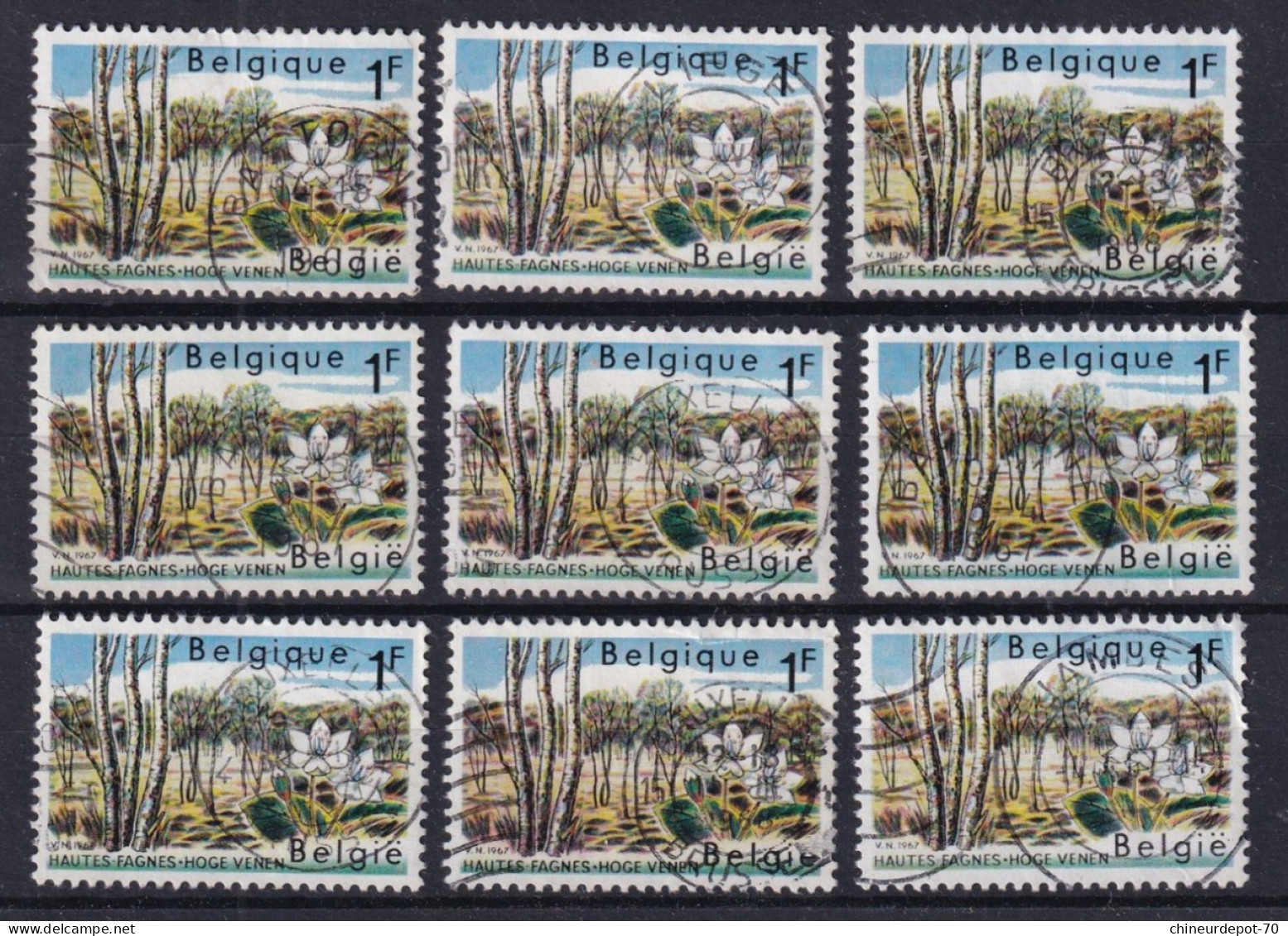 Timbres  Belgique België Belgiums - Andere & Zonder Classificatie