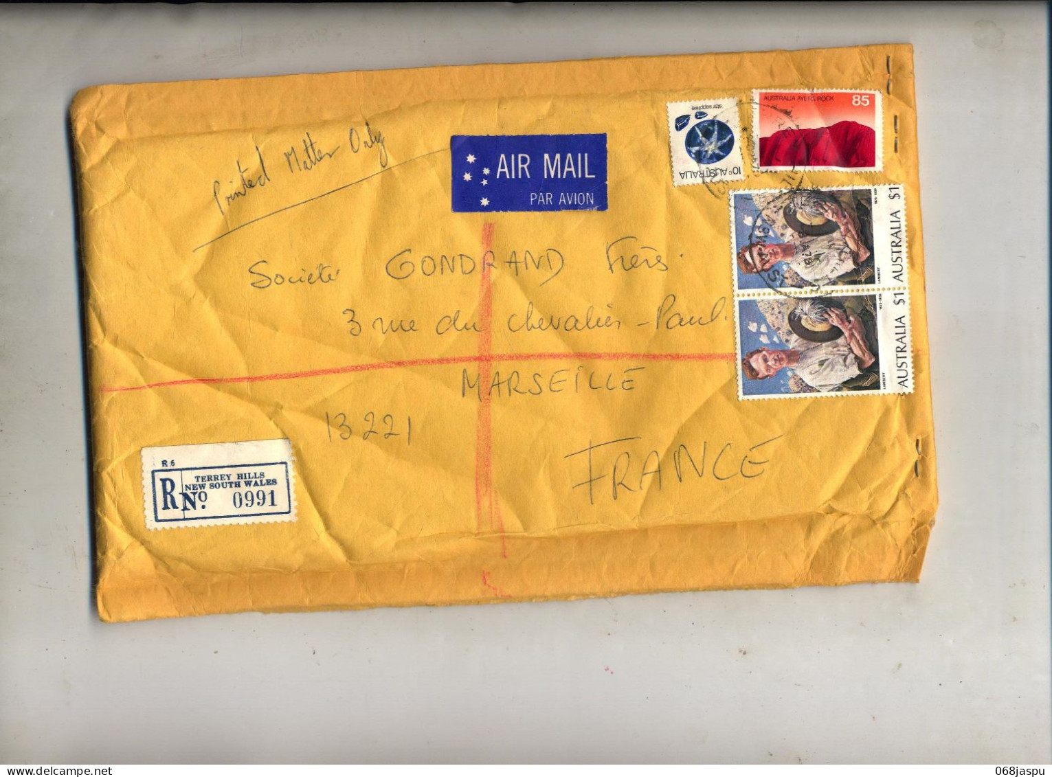 Pochette Recommandée Terrey - Postmark Collection