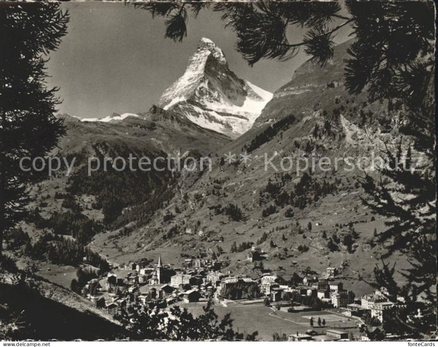 11635422 Zermatt VS Panorama Mit Matterhorn Walliser Alpen  - Altri & Non Classificati
