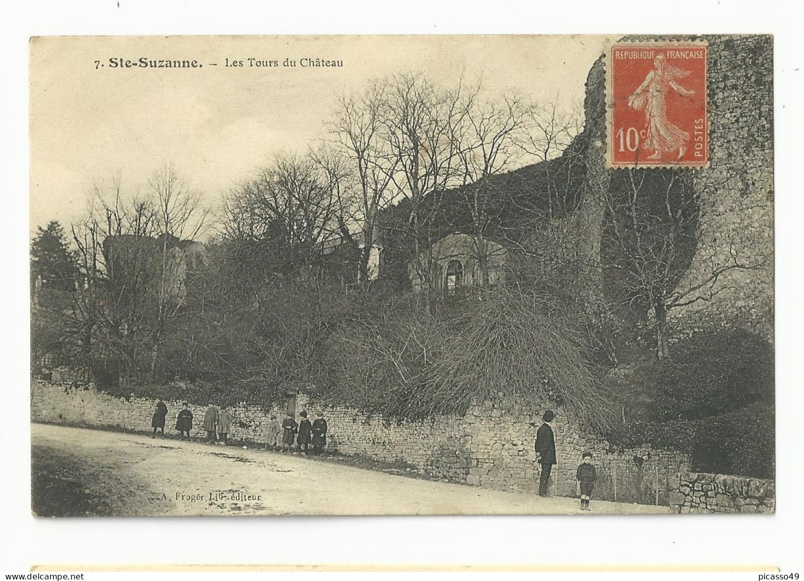 Mayenne , Sainte Suzanne , Les Tours Du Chateau - Sainte Suzanne