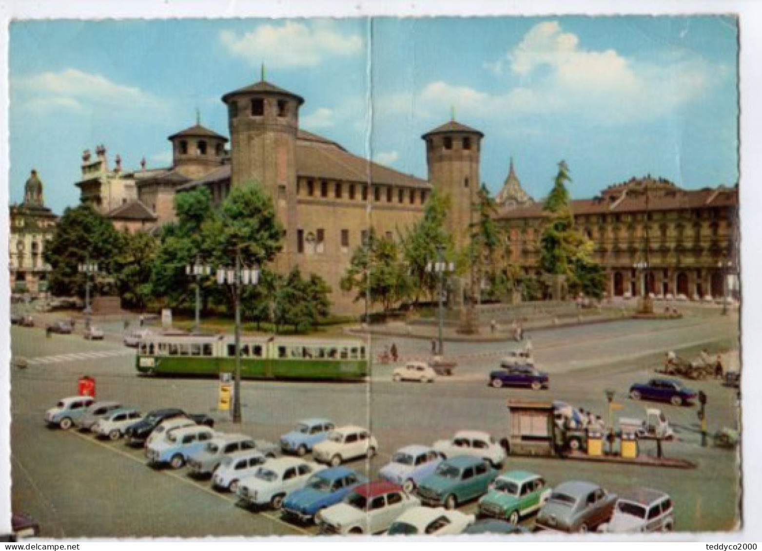 TORINO Piazza Castello 1967 (maxicard) - Orte & Plätze
