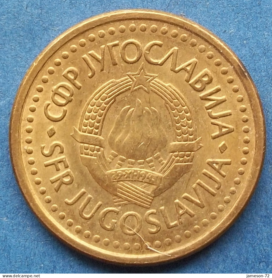 YUGOSLAVIA - 50 Para 1990 KM# 141 Socialist Federal Rep 1963-92 - Edelweiss Coins - Joegoslavië