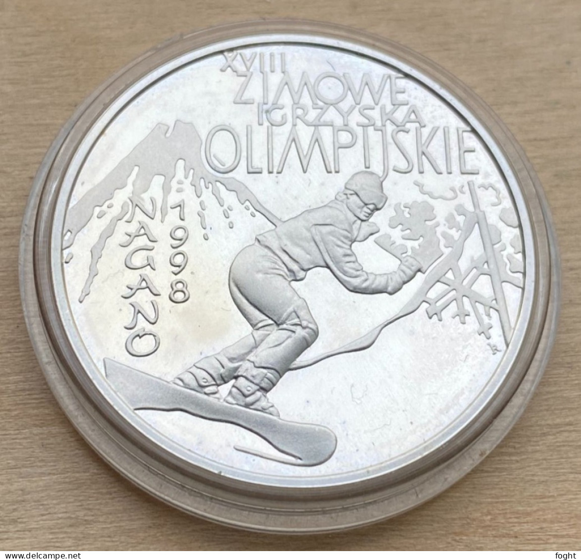 1998 Poland .925 Silver Coin 10 Zlotych,Y#341,7531 - Polonia