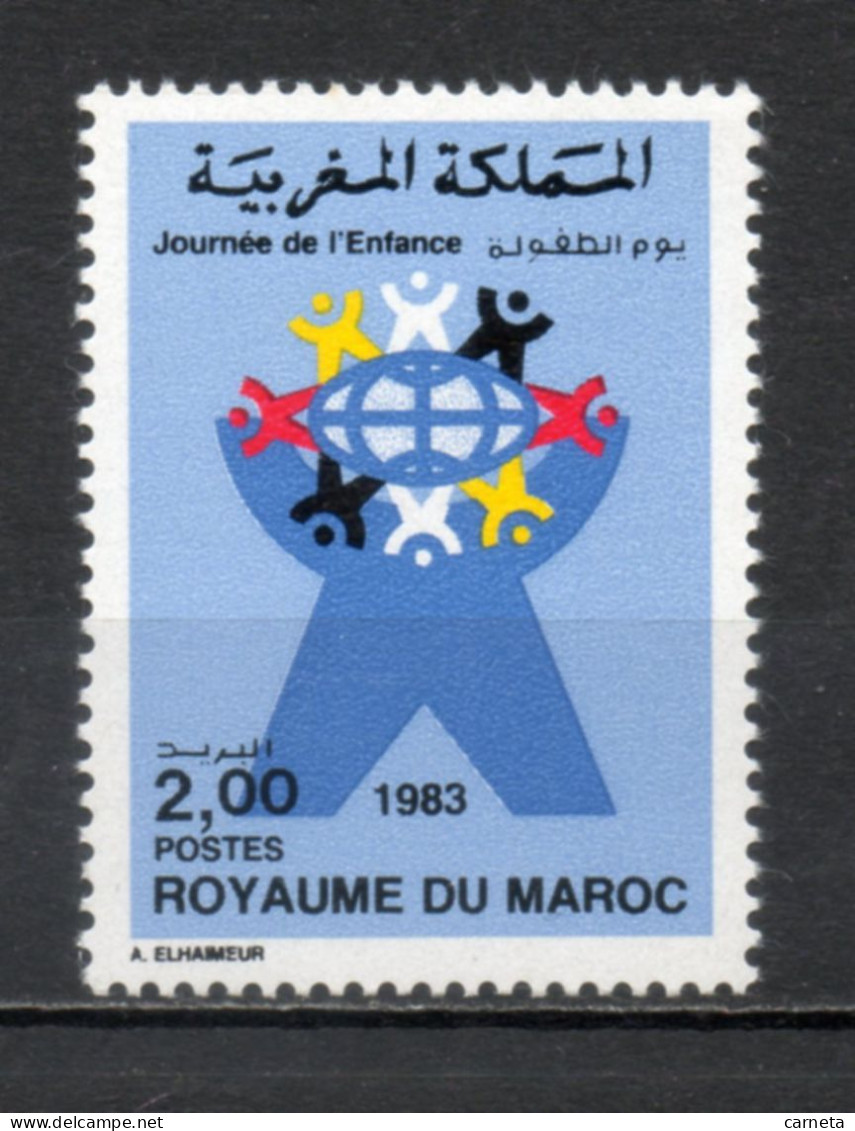 MAROC N°  957   NEUF SANS CHARNIERE  COTE  1.00€    ENFANCE - Marokko (1956-...)