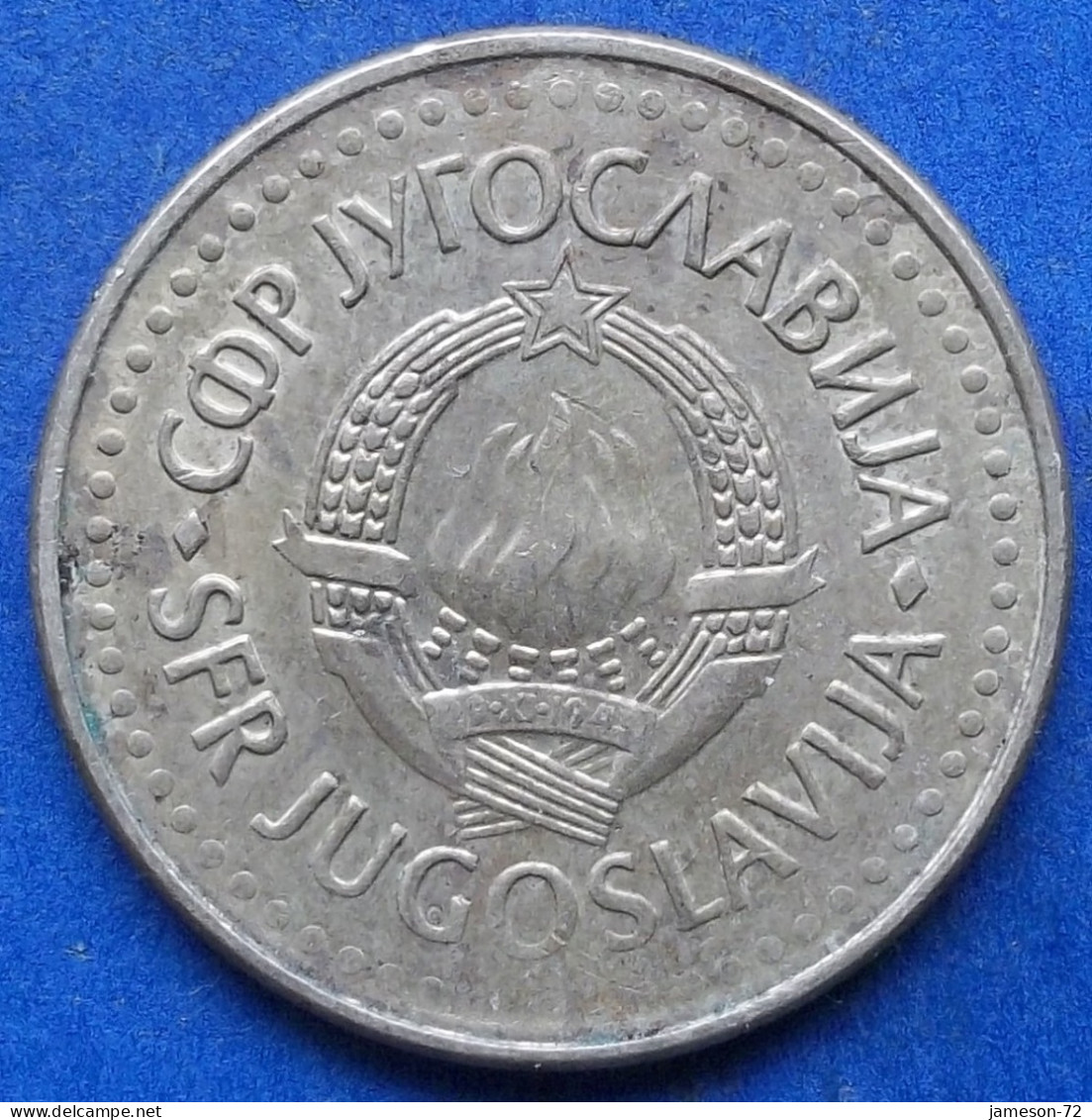 YUGOSLAVIA - 5 Dinara 1984 KM# 88 Socialist Federal Republic (1963-1992) - Edelweiss Coins - Joegoslavië