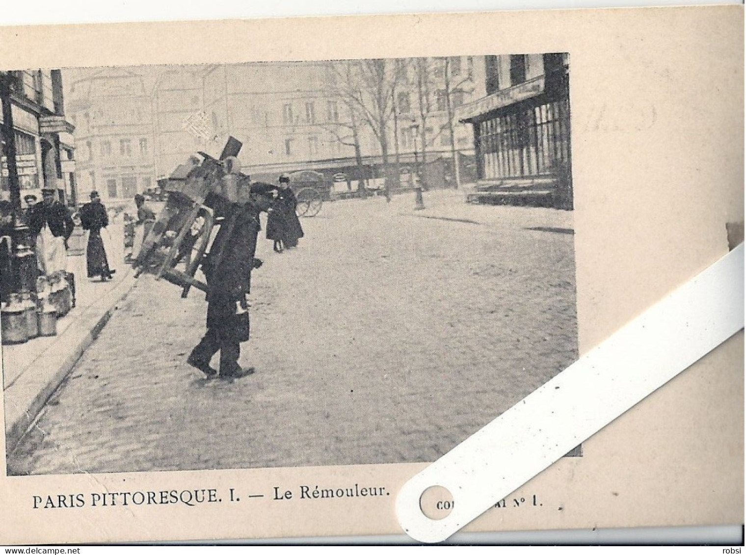 75 Paris Pittoresque Coll; Stai, Le Rémouleur, D3906 - Loten, Series, Verzamelingen