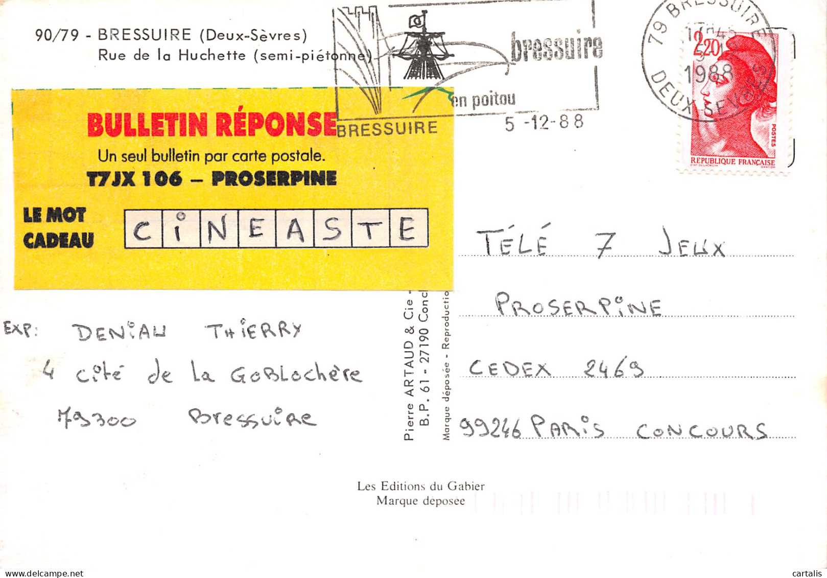 79-BRESSUIRE-N°3793-B/0393 - Bressuire