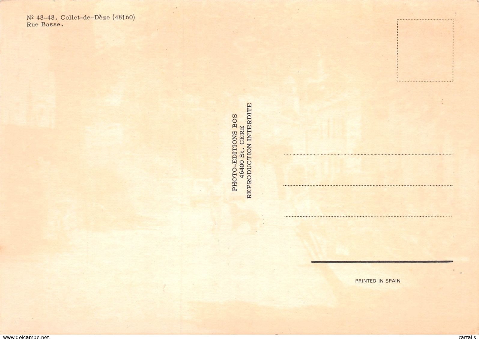 48-COLLET DE DEZE-N°3793-B/0161 - Autres & Non Classés