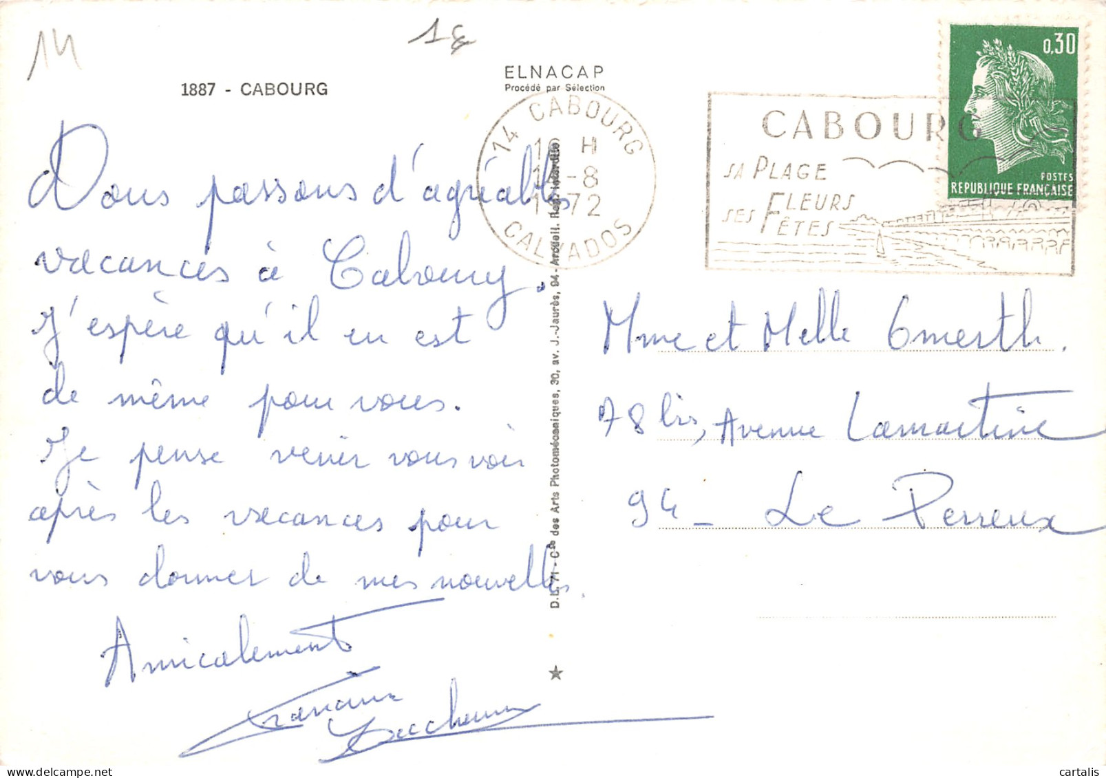 14-CABOURG-N°3793-A/0379 - Cabourg