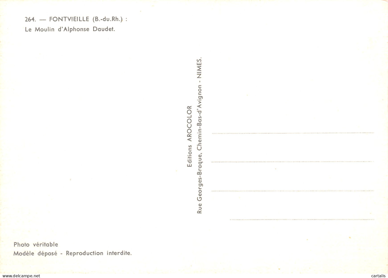 13-FONTVIEILLE-N°3793-D/0395 - Fontvieille