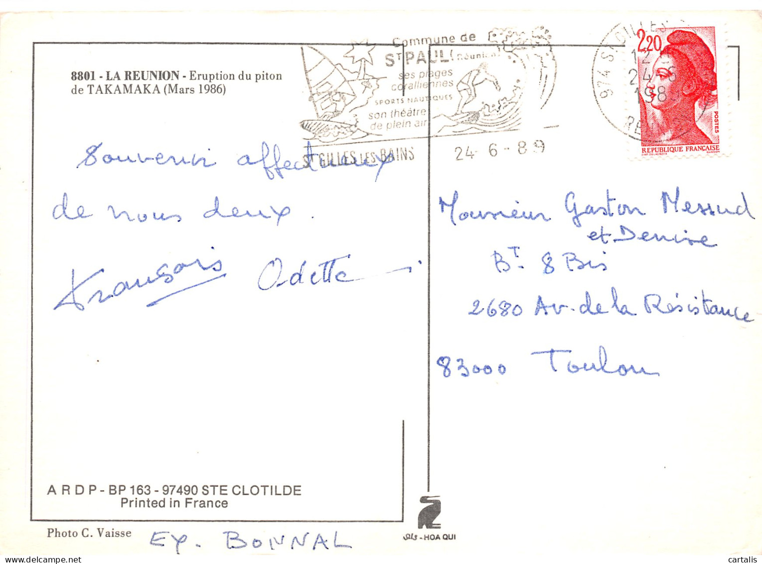 974-LA REUNION-N°3794-C/0239 - Andere & Zonder Classificatie