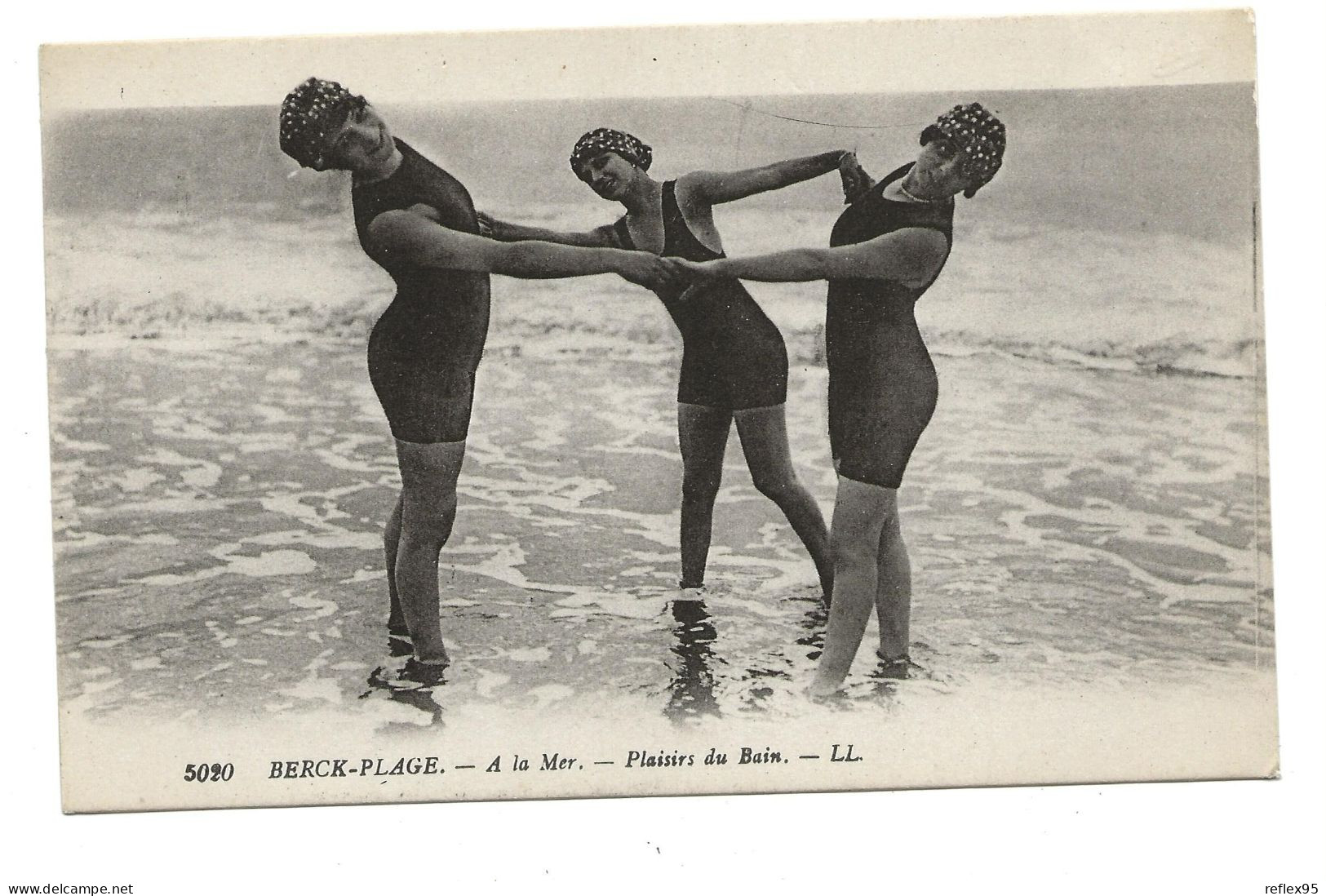 BERCK PLAGE - Baigneuses - Berck