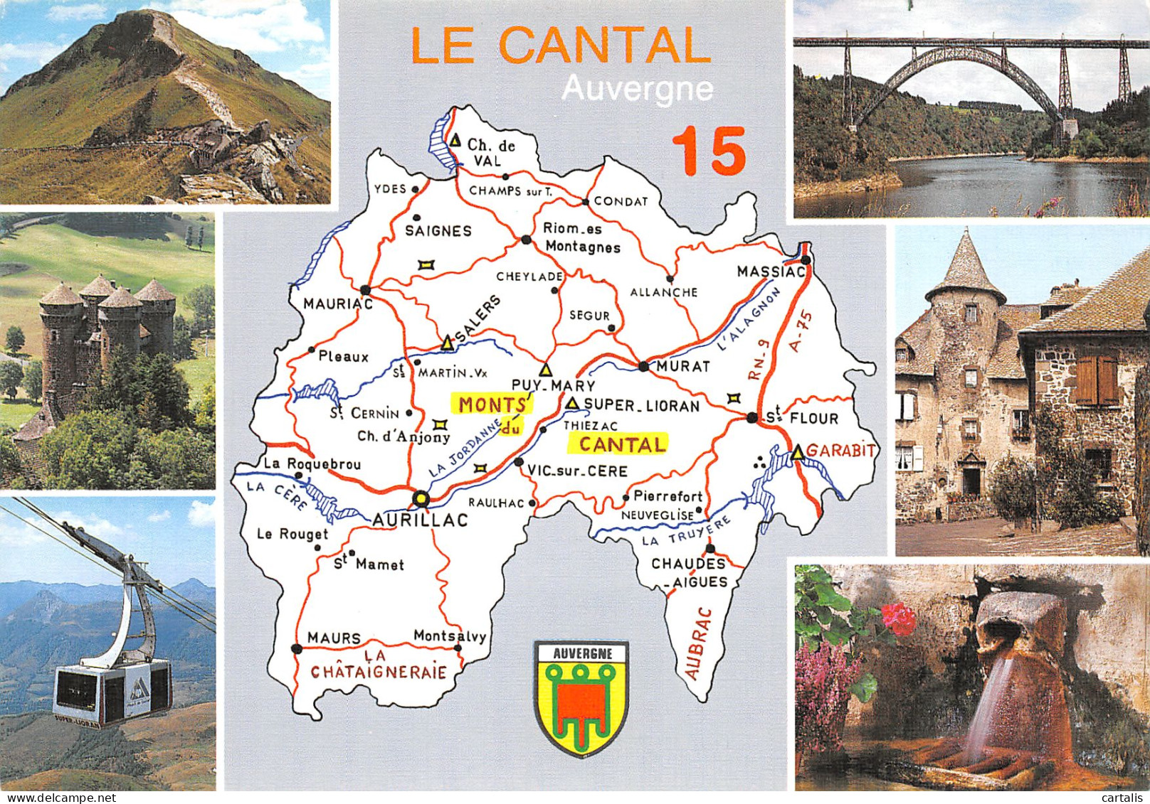 15-LE CANTAL-N°3794-C/0093 - Andere & Zonder Classificatie