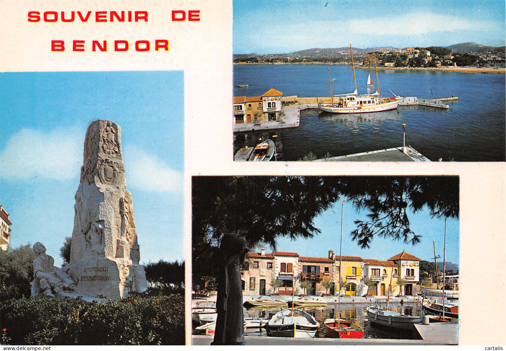 83-BANDOL ILE DE BENDOR-N°3794-C/0015 - Bandol