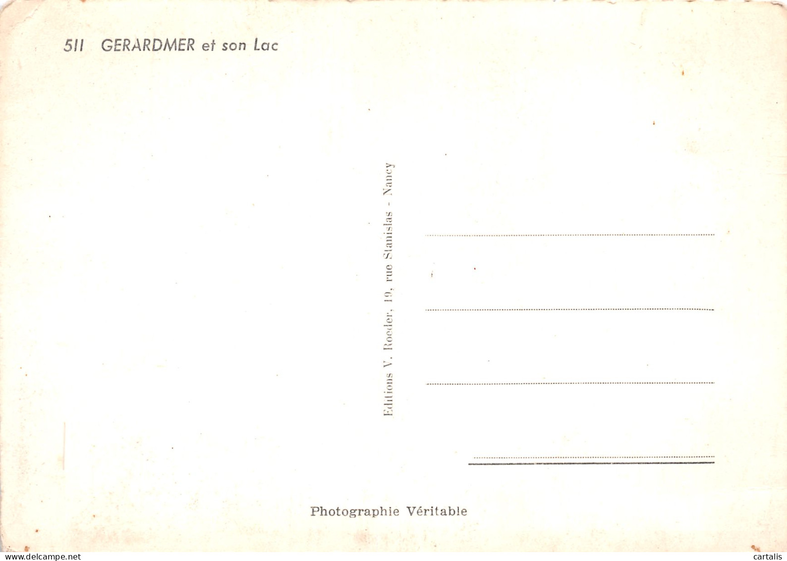 88-GERARDMER-N°3794-B/0141 - Gerardmer