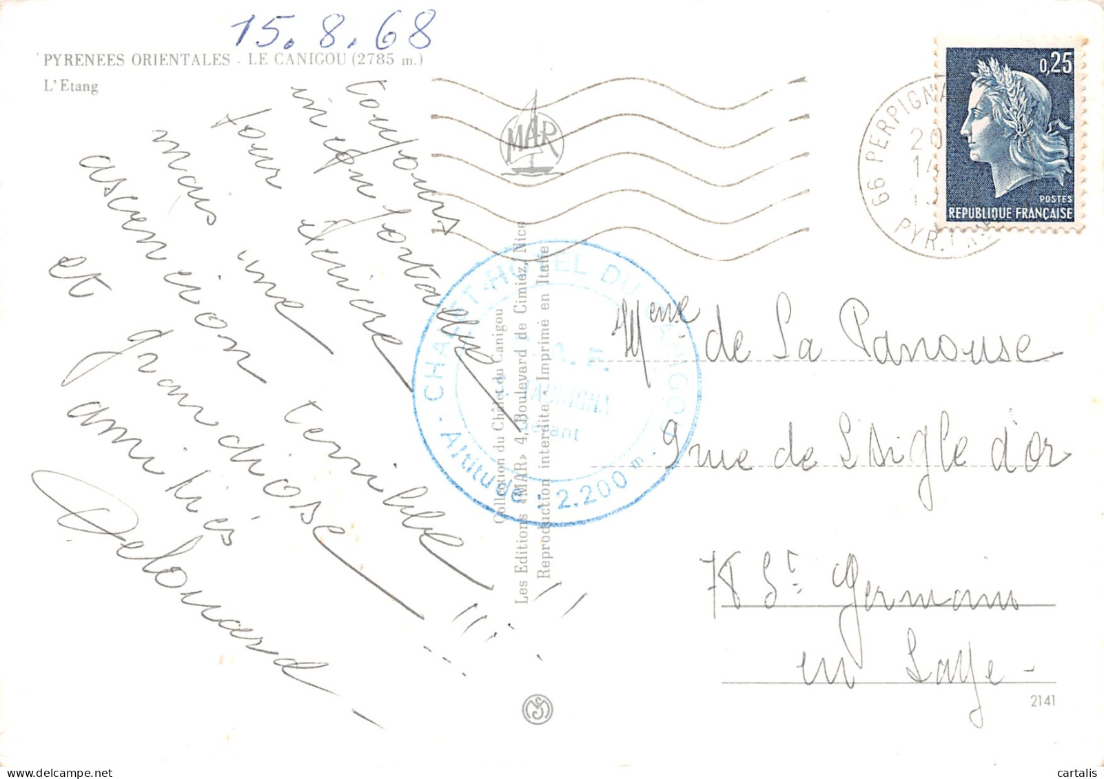 66-LE CANIGOU-N°3794-B/0031 - Other & Unclassified
