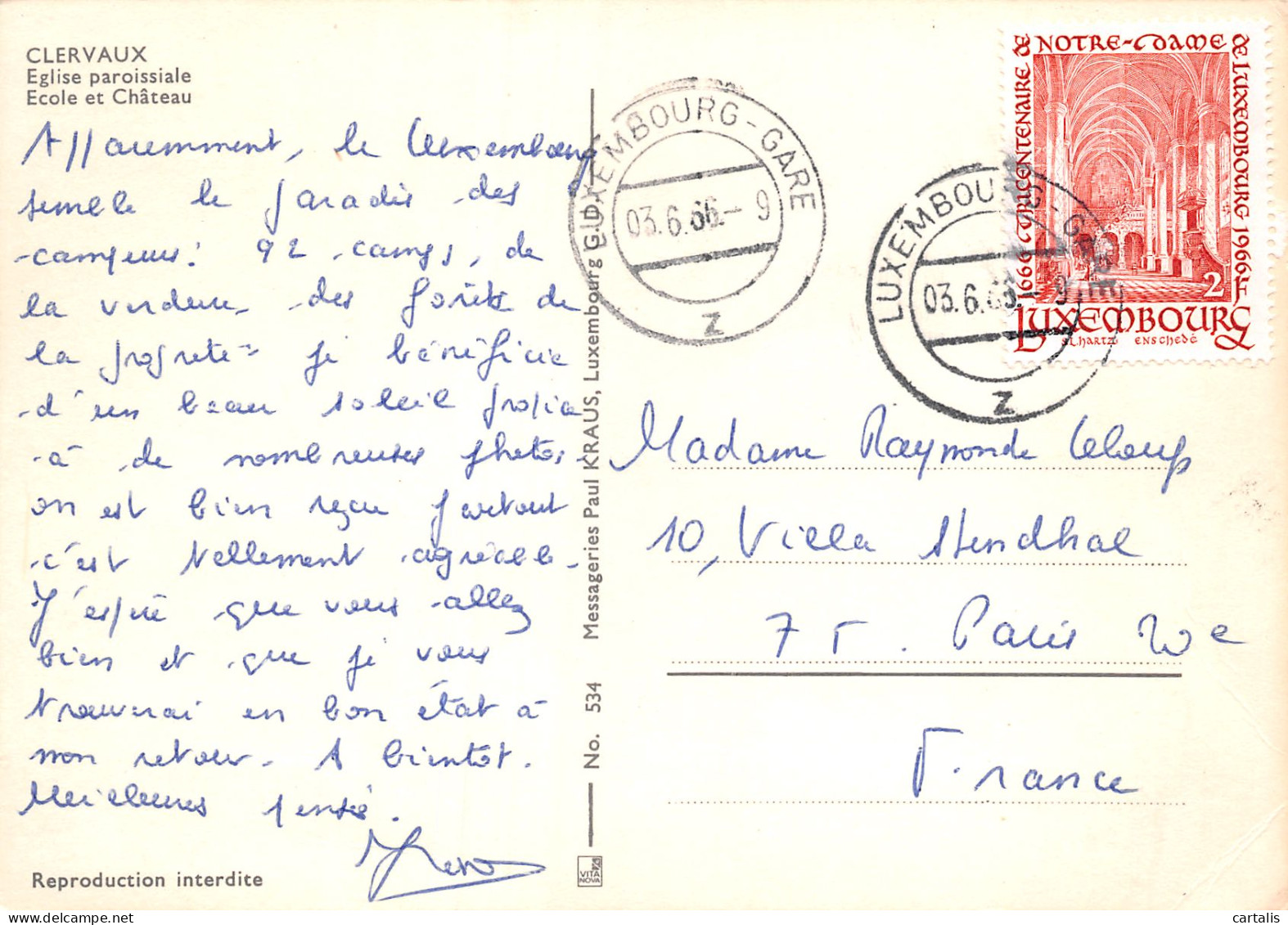 LUX-CLERVAUX-N°3794-A/0363 - Other & Unclassified