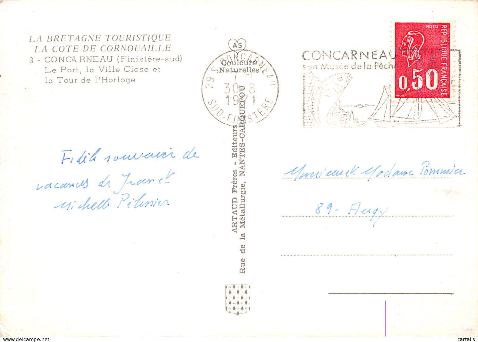 29-CONCARNEAU-N°3795-C/0325 - Concarneau