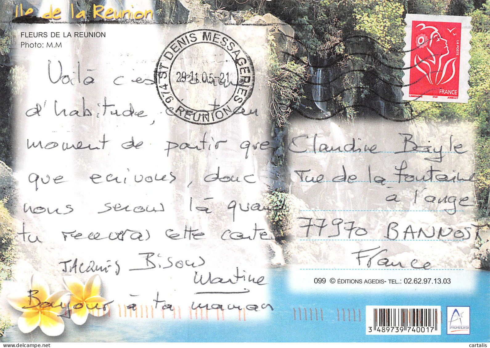 974-ILE DE LA REUNION-N°3795-C/0283 - Other & Unclassified