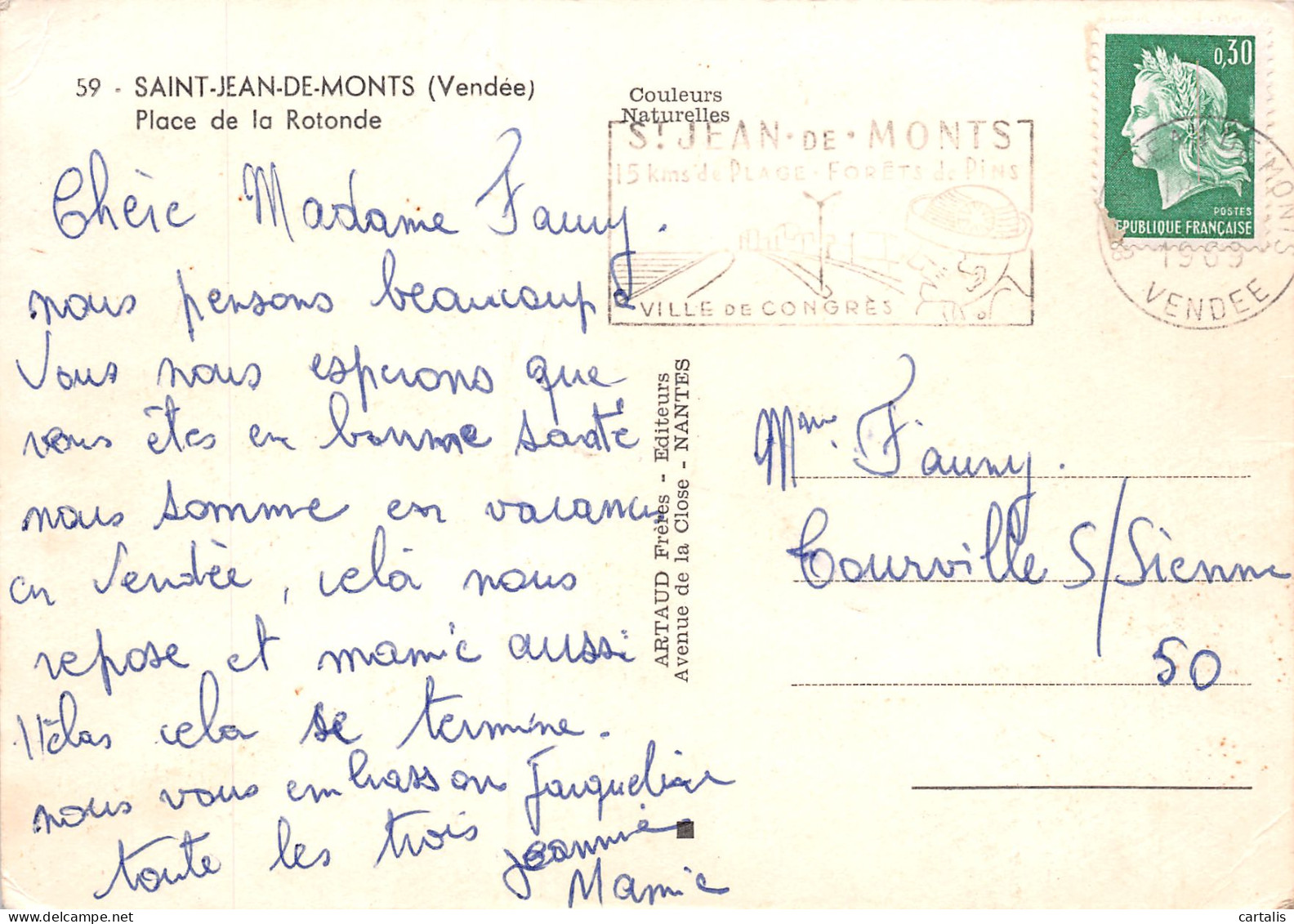 85-SAINT JEAN DE MONTS-N°3795-C/0225 - Saint Jean De Monts