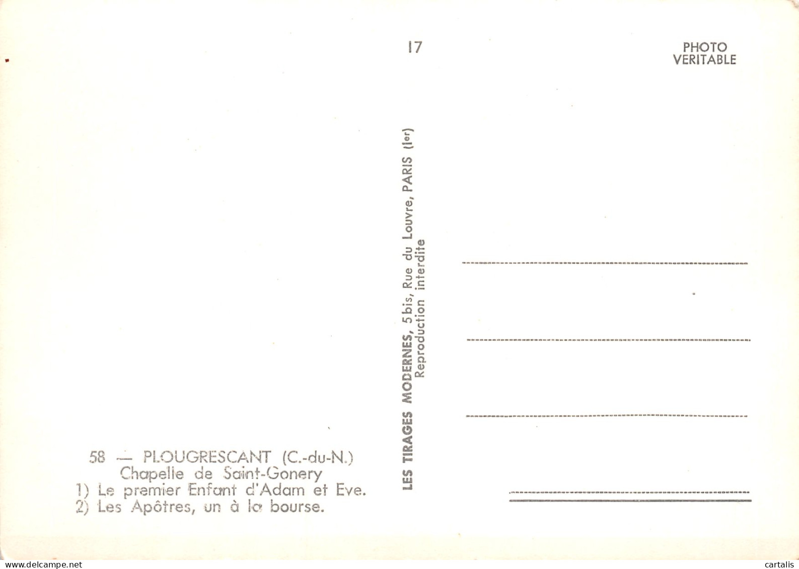 22-PLOUGRESCANT-N°3795-B/0365 - Plougrescant