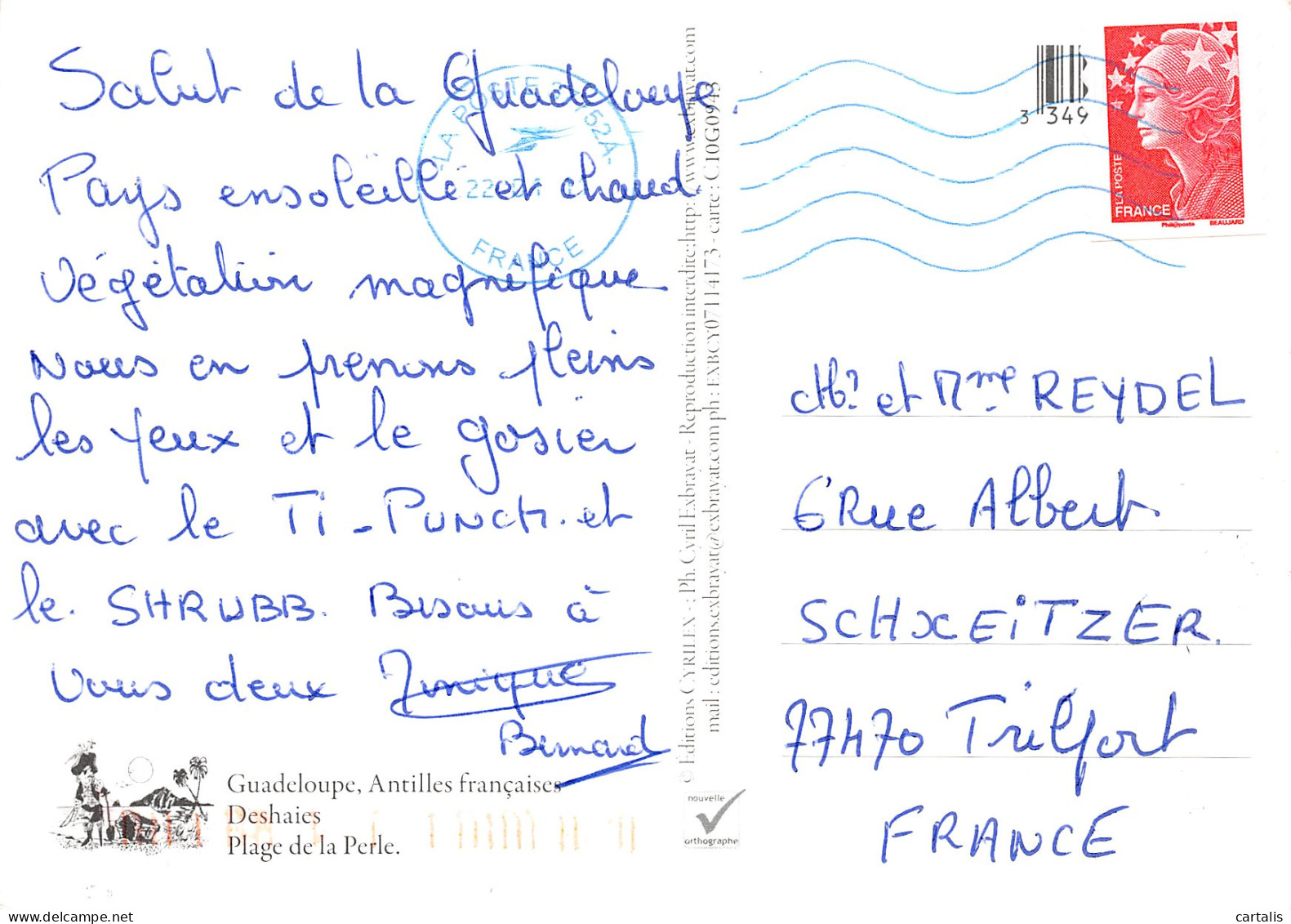 971-GUADELOUPE-N°3795-B/0199 - Andere & Zonder Classificatie